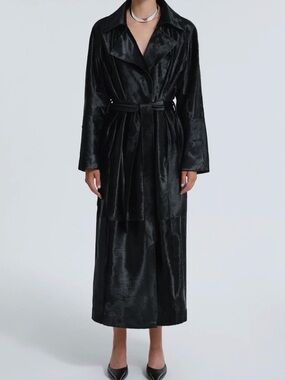 Althea Supple Ponyhair Coat Nour Hammour